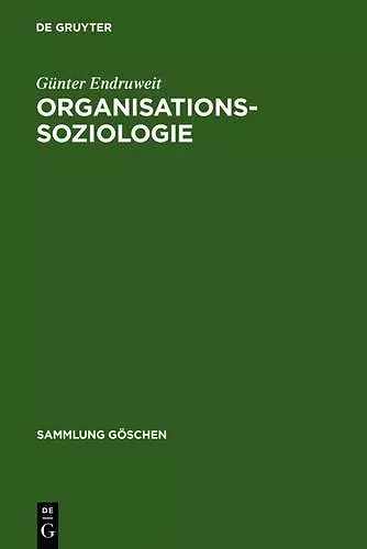 Organisationssoziologie cover