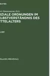 Soziale Ordnungen Im Selbstverstandnis Des Mittelalters. 2. Halbbd cover