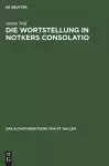 Die Wortstellung in Notkers Consolatio cover