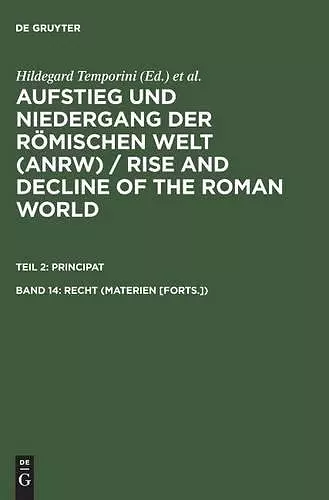 Recht (Materien [Forts.]) cover