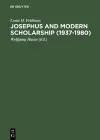 Josephus and Modern Scholarship (1937–1980) cover