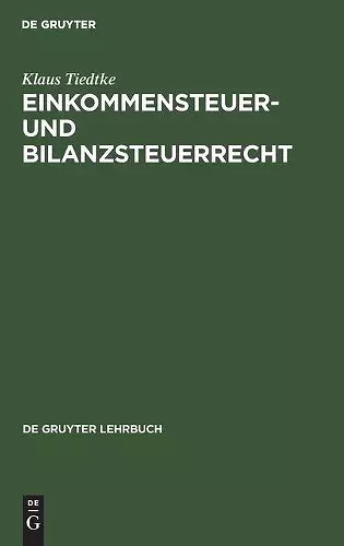 Einkommensteuer- Und Bilanzsteuerrecht cover