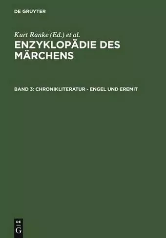 Chronikliteratur - Engel und Eremit cover