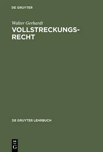 Vollstreckungsrecht cover