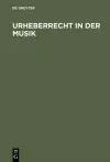 Urheberrecht in der Musik cover