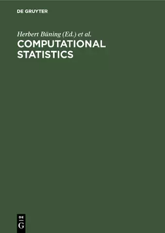 Computational Statistics cover