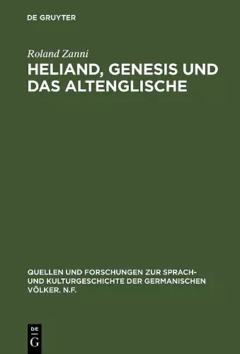 Heliand, Genesis und das Altenglische cover