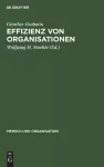 Effizienz von Organisationen cover