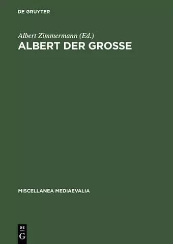 Albert der Große cover