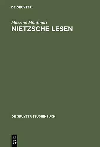 Nietzsche lesen cover