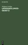 Umwandlungsgesetz cover