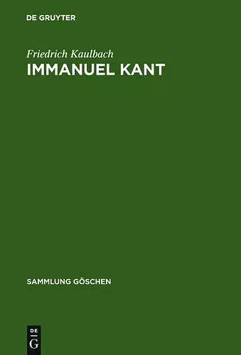 Immanuel Kant cover