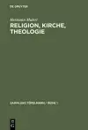 Religion, Kirche, Theologie cover