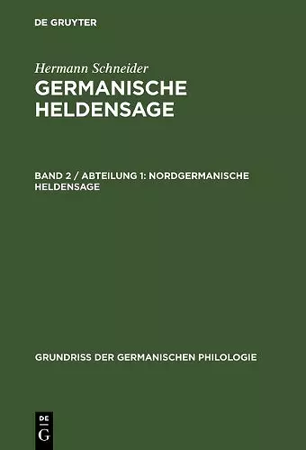 Nordgermanische Heldensage cover