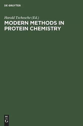 Modern methods in protein chemistry cover