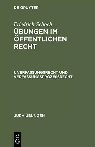 Verfassungsrecht Und Verfassungsprozeßrecht cover