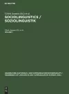 Sociolinguistics / Soziolinguistik. Volume 1 cover