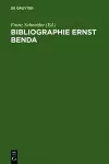 Bibliographie Ernst Benda cover