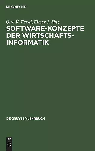 Software-Konzepte der Wirtschaftsinformatik cover