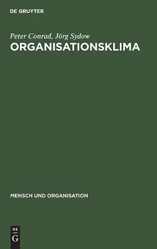 Organisationsklima cover