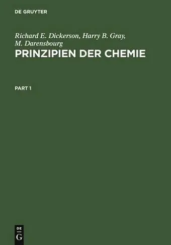 Prinzipien Der Chemie cover