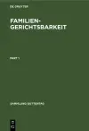 Familiengerichtsbarkeit cover