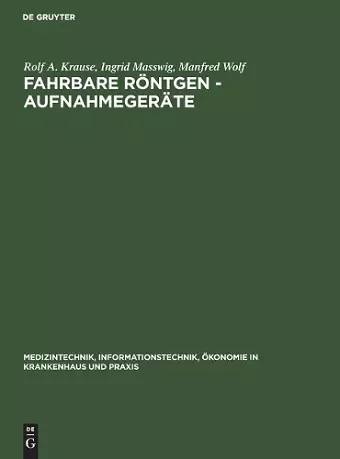 Fahrbare Röntgen - Aufnahmegeräte cover