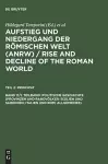 Politische Geschichte (Provinzen und Randvölker: Sizilien und Sardinien; Italien und Rom; Allgemeines) cover