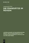 Die Fragesätze im Rgveda cover