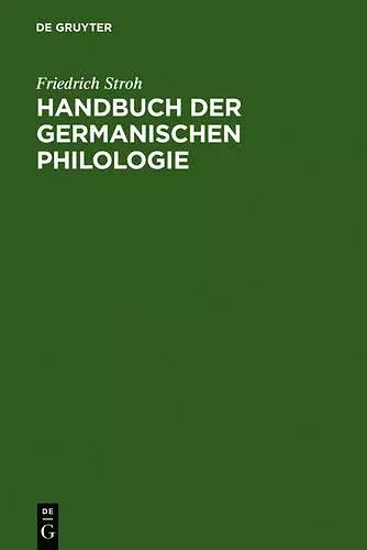 Handbuch Der Germanischen Philolgie cover
