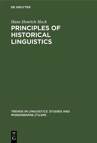 Principles of Historical Linguistics cover