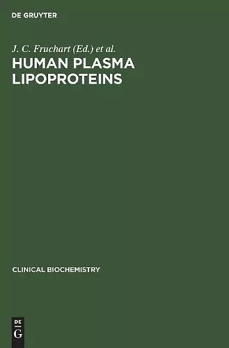 Human Plasma Lipoproteins cover