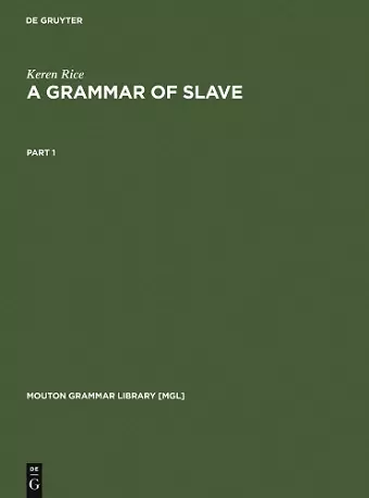 A Grammar of Slave cover