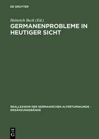 Germanenprobleme in heutiger Sicht cover