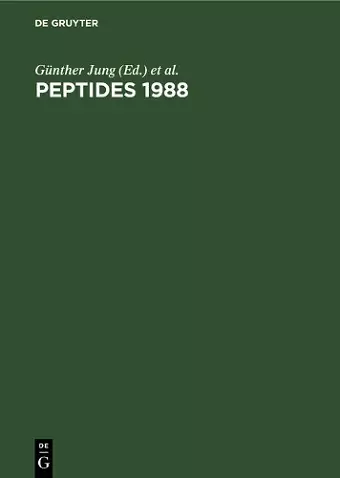 Peptides 1988 cover