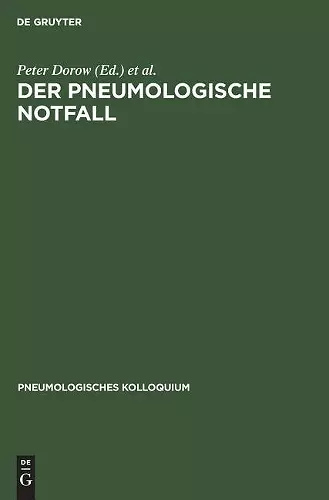 Der Pneumologische Notfall cover