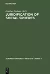 Juridification of Social Spheres cover