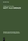 Gott als Grenze cover