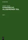 Strafrecht, Allgemeiner Teil cover