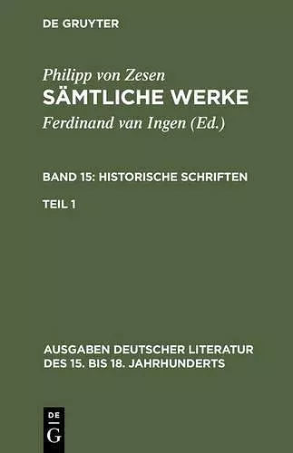 Sämtliche Werke. Bd 15 cover