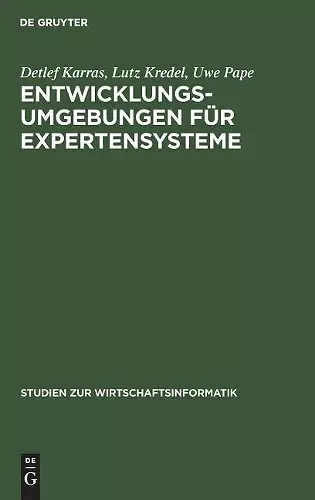 Entwicklungsumgebungen für Expertensysteme cover