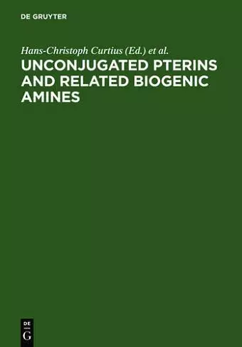 Unconjugated pterins and related biogenic amines cover