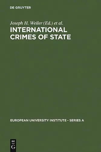 International Crimes of State cover