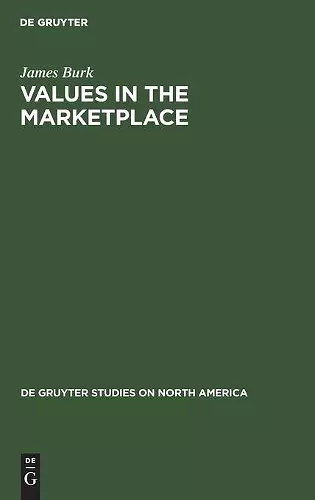 Values in the Marketplace cover