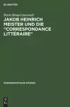 Jakob Heinrich Meister Und Die "Correspondance Littéraire" cover