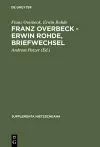 Franz Overbeck - Erwin Rohde, Briefwechsel cover