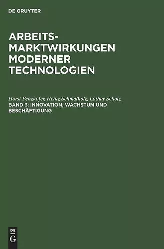 Innovation, Wachstum und Beschäftigung cover