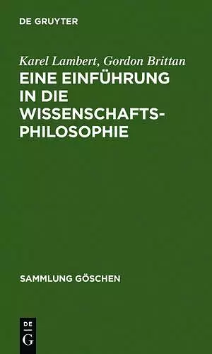 Eine Einführung in Die Wissenschaftsphilosophie cover