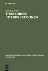 Thukydides-Interpretationen cover