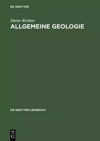 Allgemeine Geologie cover